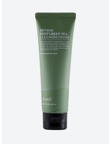 Deep green tea cleansing foam